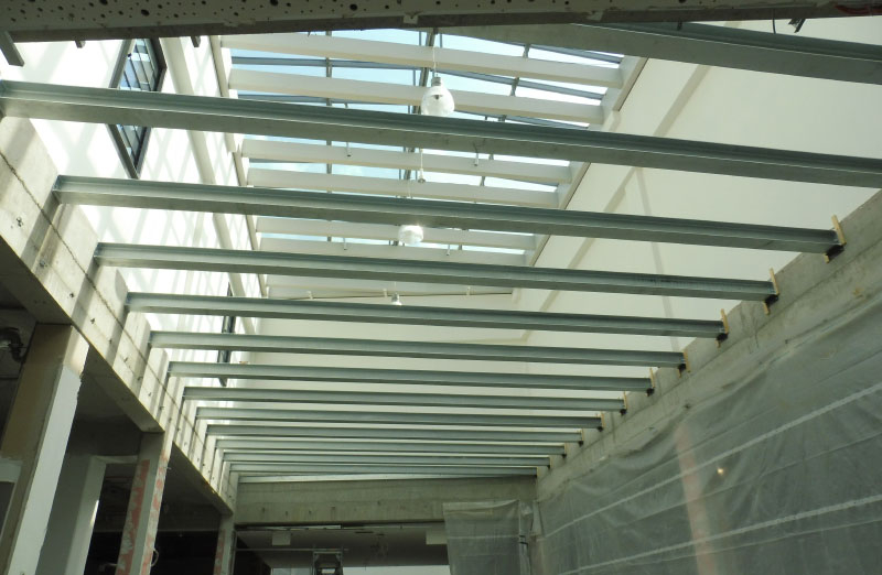 Stahlkonstruktion für Zwischendecke
